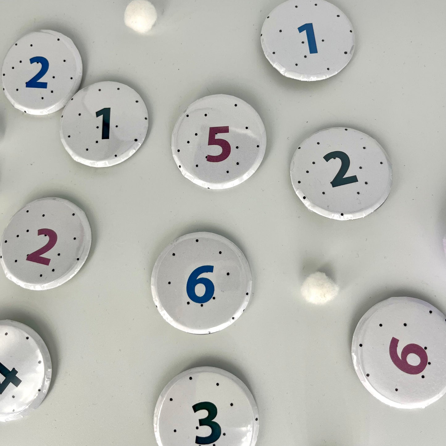 Zahlen Buttons