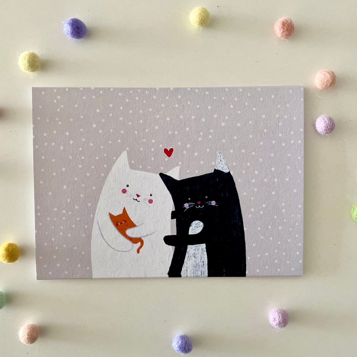 Postkarte Geburt | Babybüsi