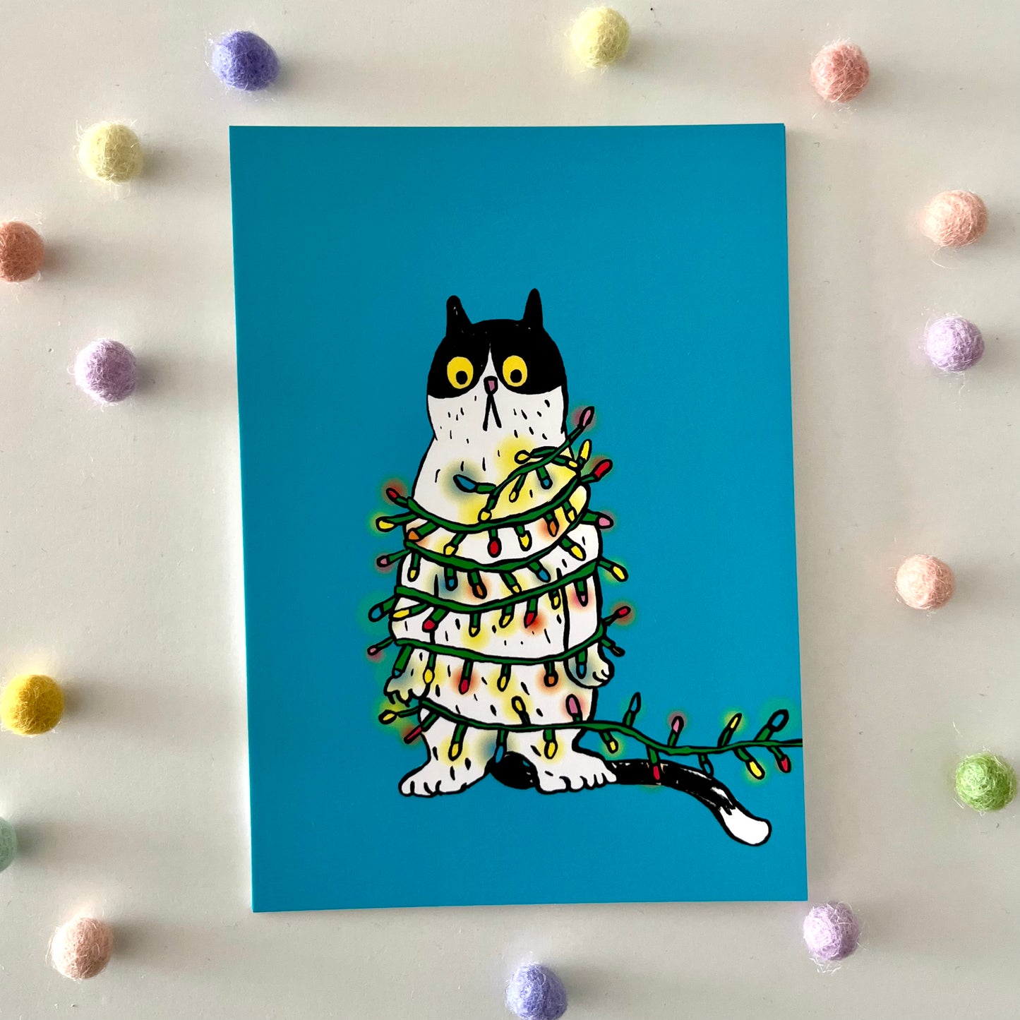 Postkarte Weihnachten | Büsi