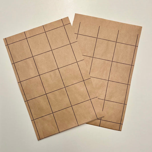 Geschenkbeutel Karo | 6er Set