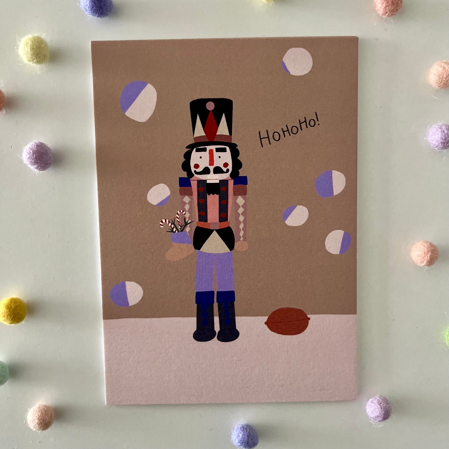 Postkarte Weihnachten | Nussknacker